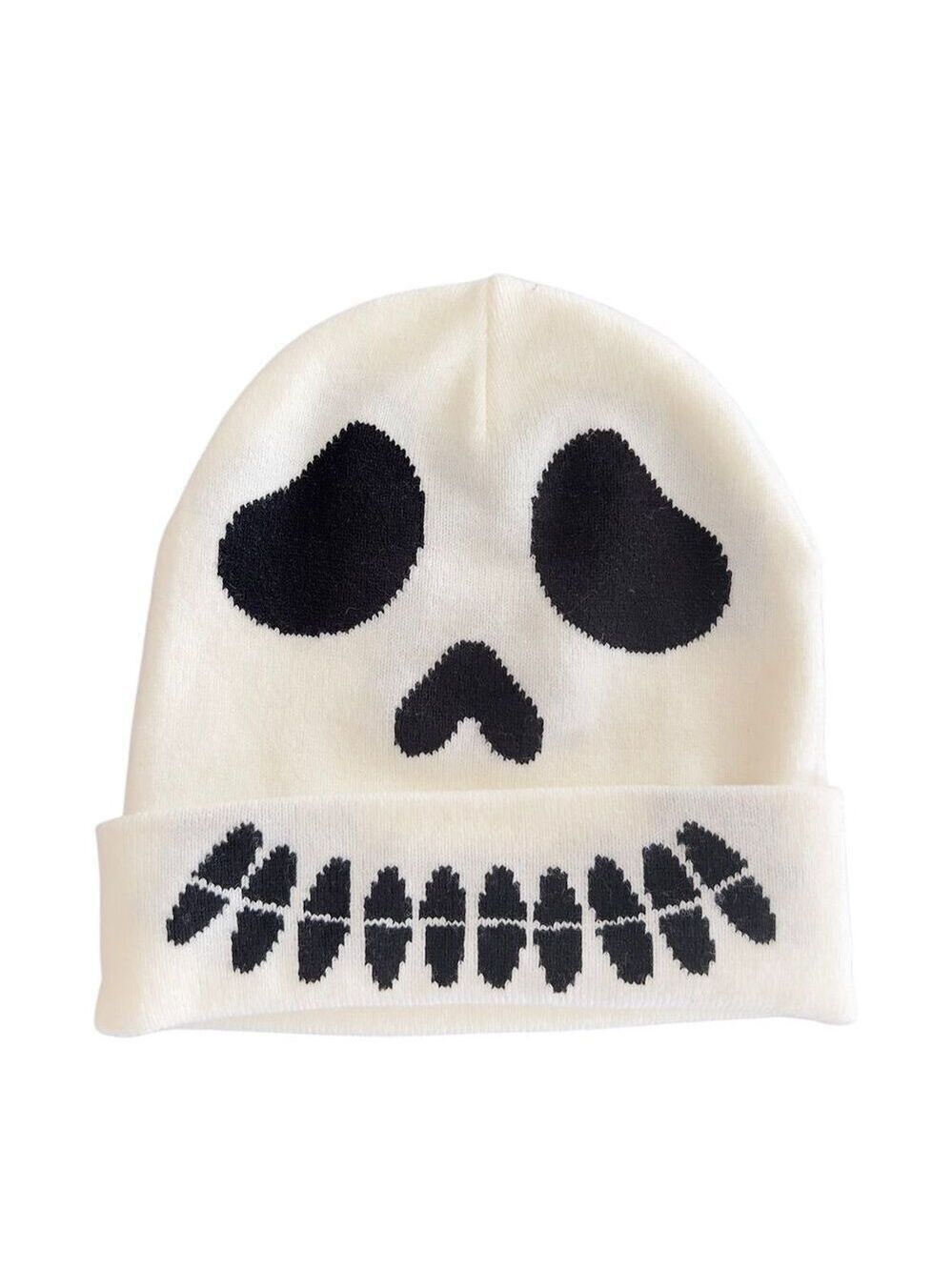 Skull beanie hat